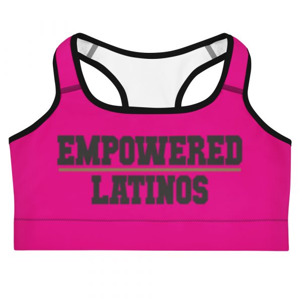 Sports Bra pink/black - Image 4
